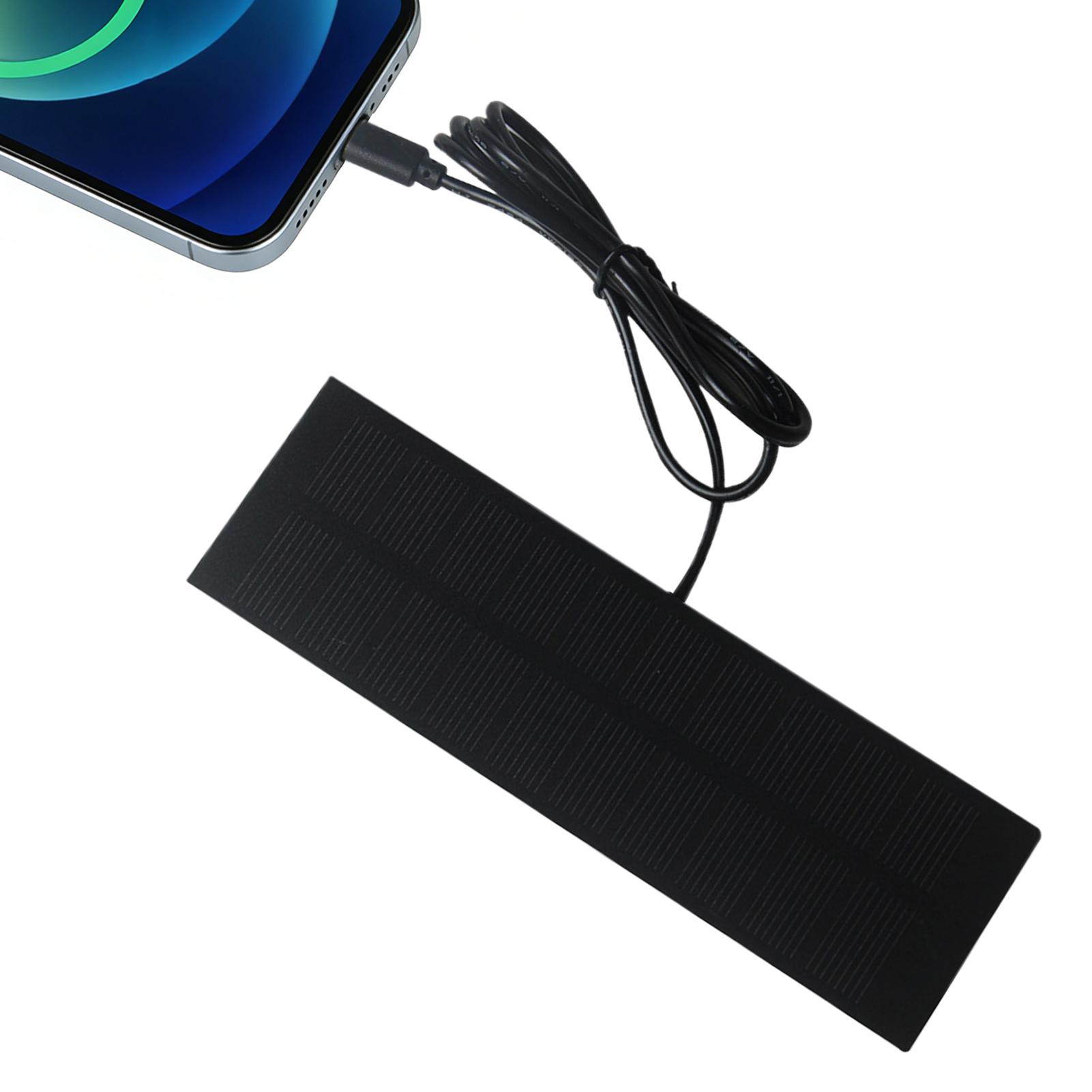 Solar Emergency Charger - Pengisi Daya Panel Surya 5W 5V
