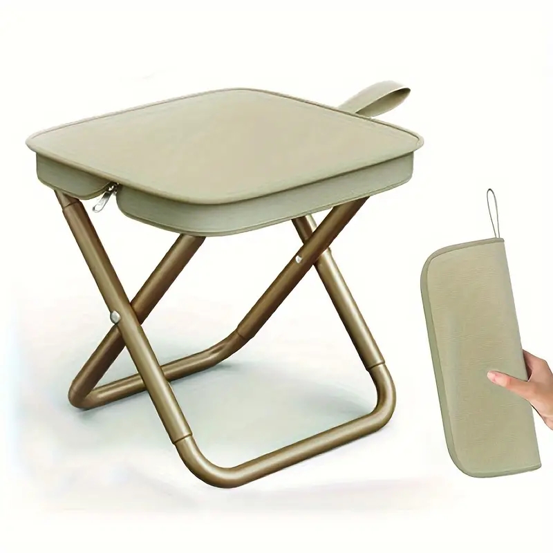 Fishing Kit Compact - Tempat pensil lipat luar ruangan, bangku