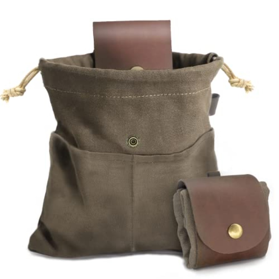 Water Bag Collapsible - Tas Lipat Kulit Kanvas Tahan Air