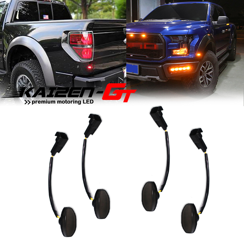 Signal Flare Kit - 4PCS Lampu Sein Samping Bumper Mobil