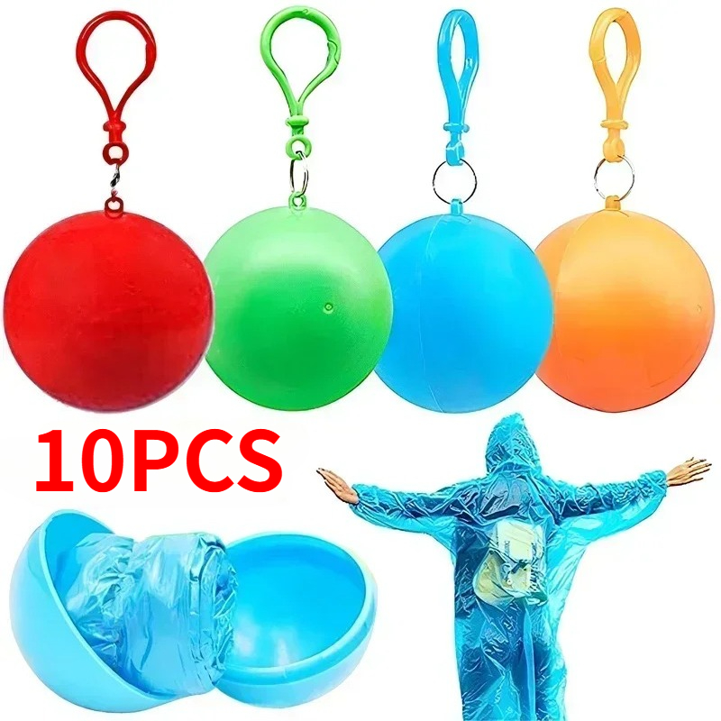 10 Buah Jas Hujan Mini Portabe - Emergency Poncho Rain ulasan dan harga