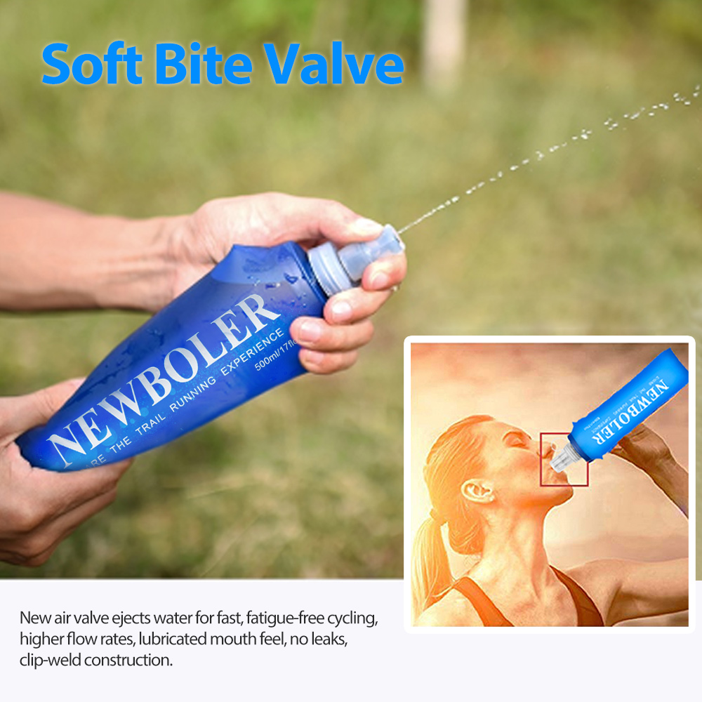 Botol Air 250/500/750ML TPU Li - Water Bag Collapsible ulasan dan harga