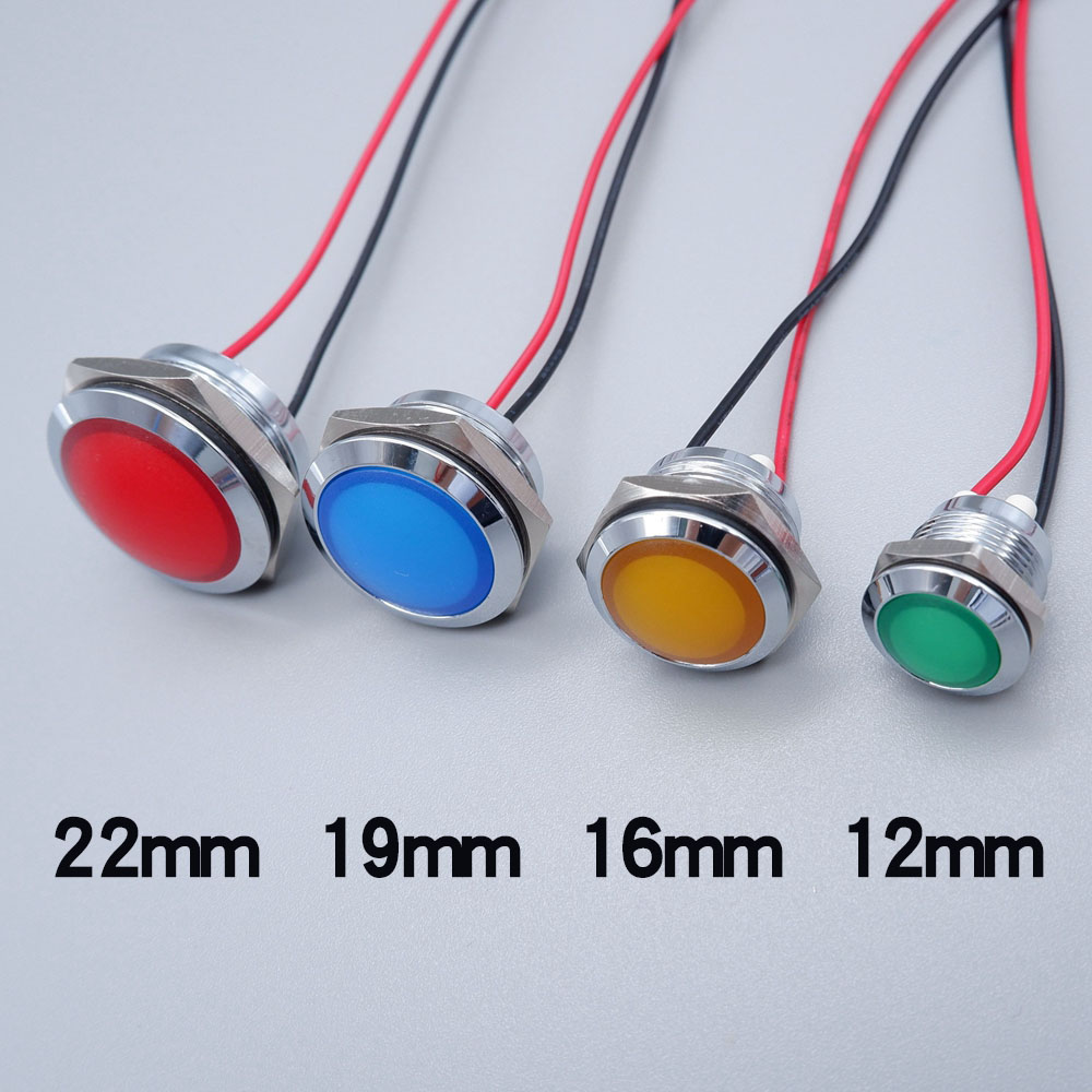 Lampu indikator LED logam, cah - Signal Panel Orange ulasan dan harga