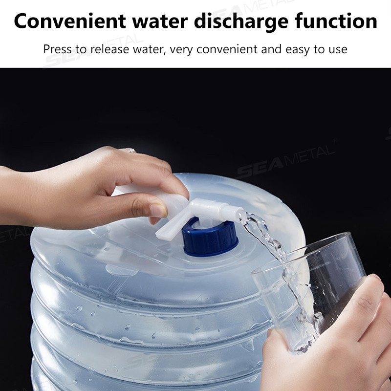SEAMETAL 5L-15L Ember Lipat Mo - Water Bag Collapsible ulasan dan harga
