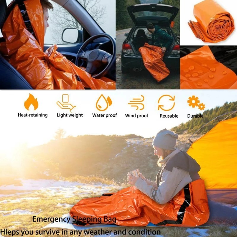 Kantong Tidur Darurat Tahan Ai - Bivy Bag Emergency ulasan dan harga