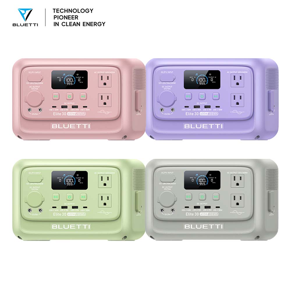 【Renew】BLUETTI Elite 30 V2 Sta - Solar Emergency Charger ulasan dan harga