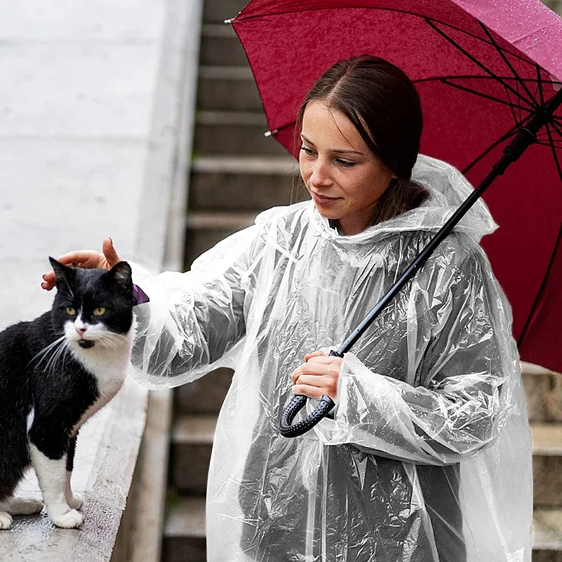 Jas hujan tahan air sekali pak - Emergency Poncho Rain ulasan dan harga