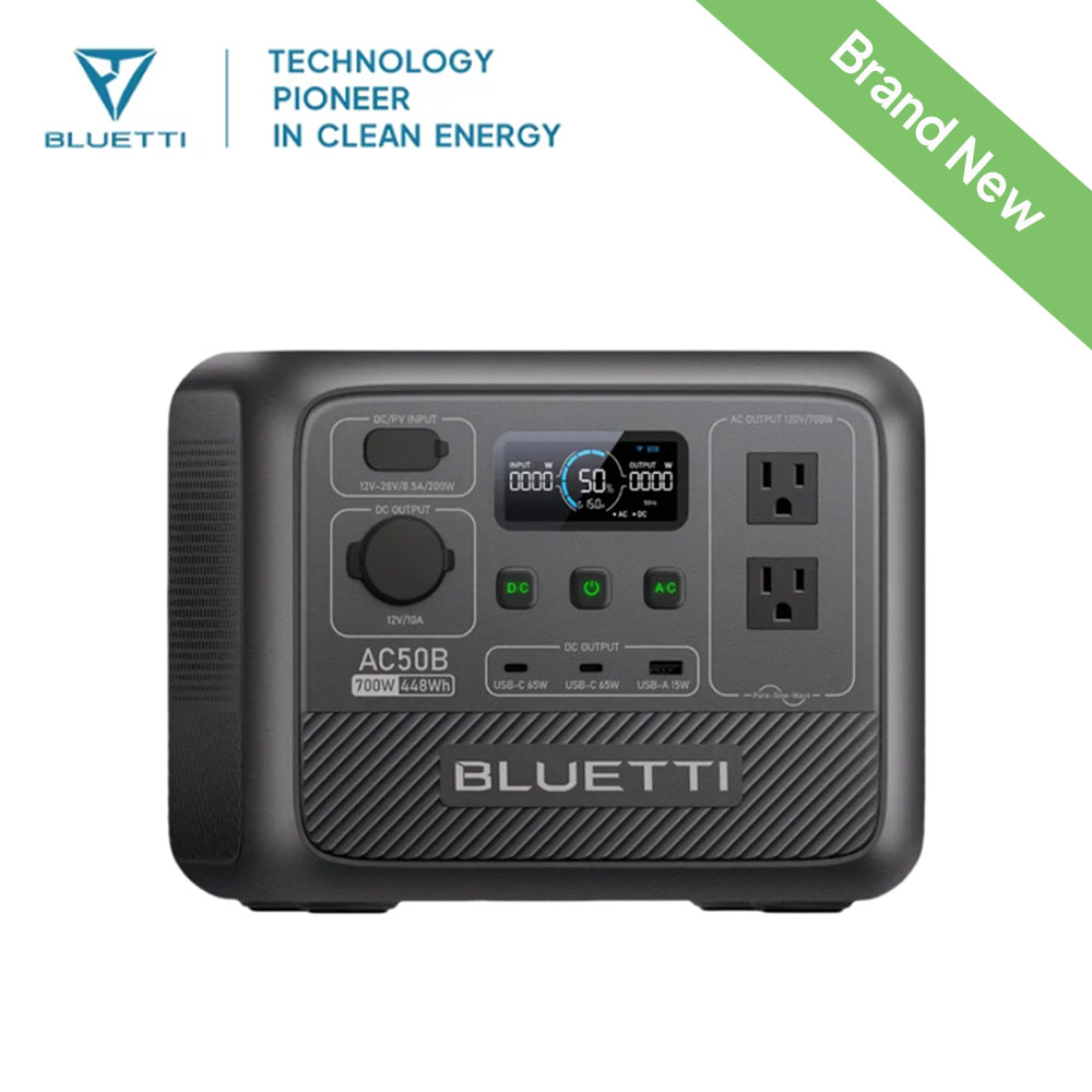 BLUETTI AC50B Pembangkit Listr - Solar Emergency Charger ulasan dan harga