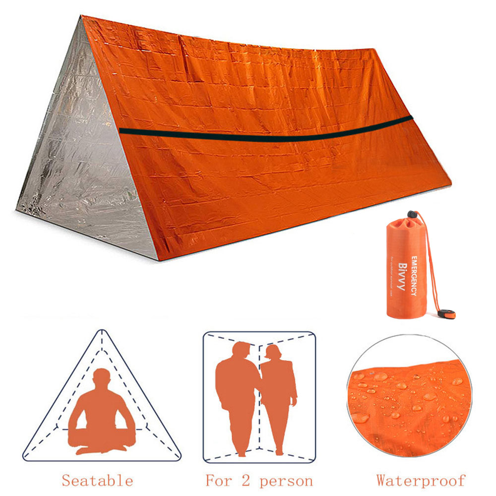 2 orang darurat Shelter Bivy K - Bivy Bag Emergency ulasan dan harga