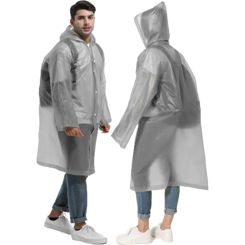 Jas Hujan Dewasa Sekali Pakai  - Emergency Poncho Rain ulasan dan harga