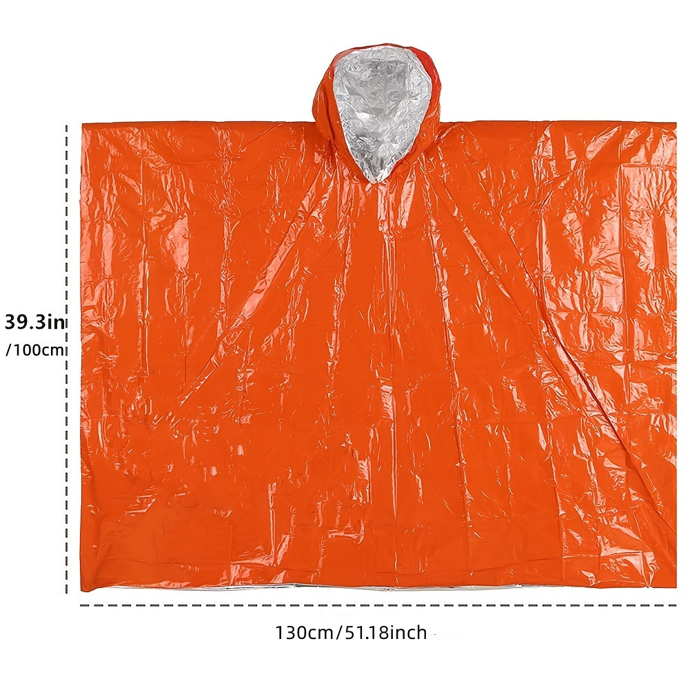 Ponco Hujan Film Aluminium Sek - Emergency Poncho Rain ulasan dan harga