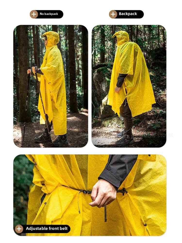 Jas Hujan 15D/210T Penutup Pon - Emergency Poncho Rain ulasan dan harga